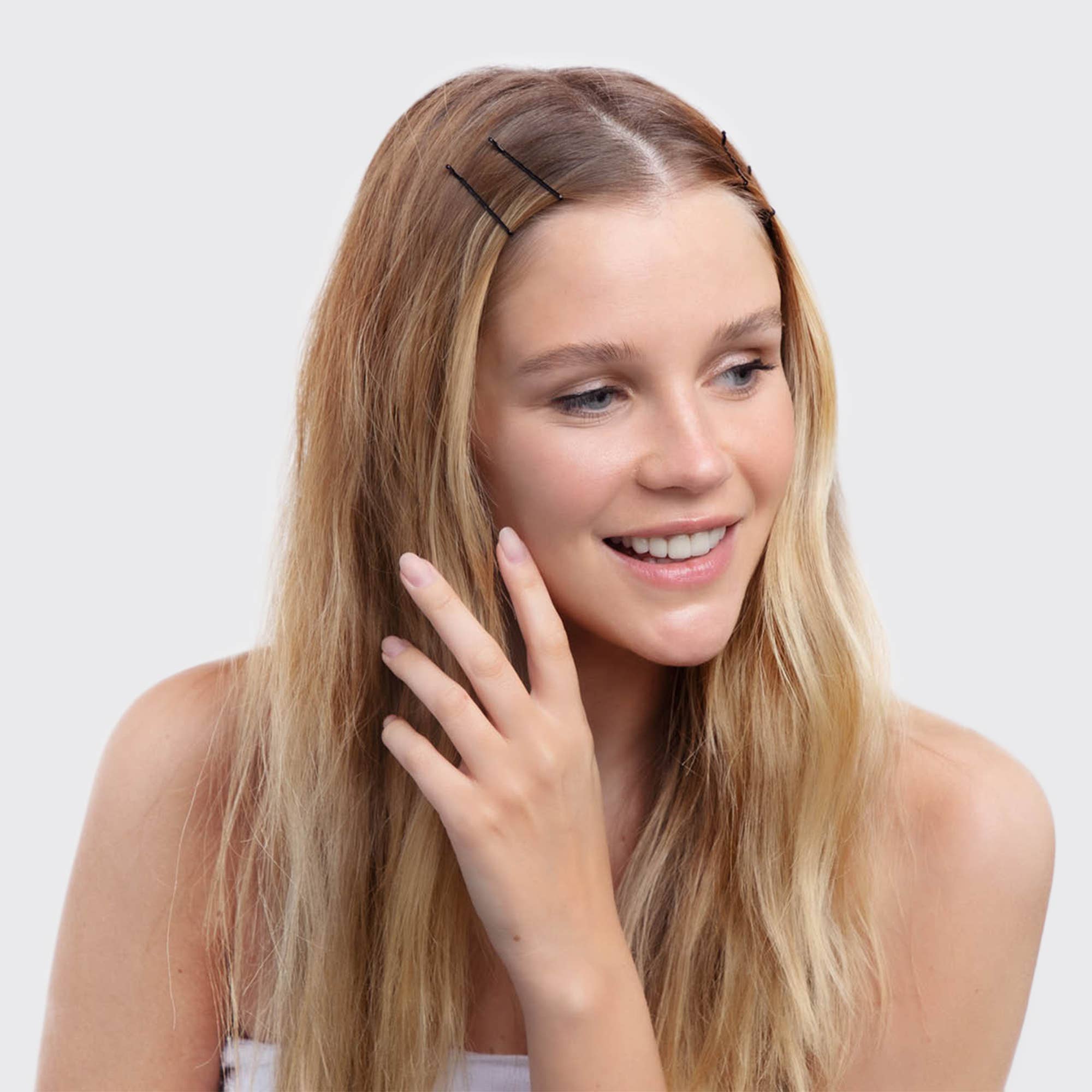 KITSCH – wholesale Hårnålar – KITSCH Essential hårnålar 45-pack – Svarta1