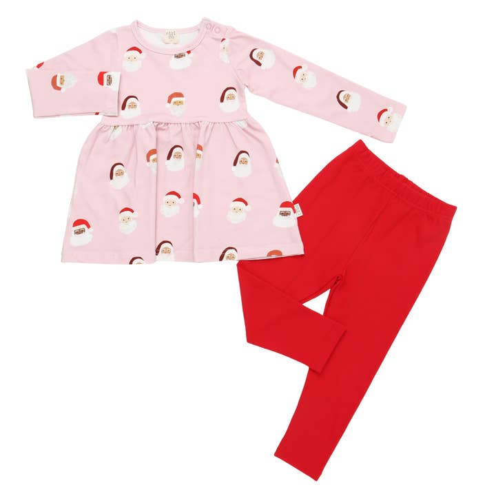 Simply Santa Everyday Tunic Set for wholesale by ntrl co.