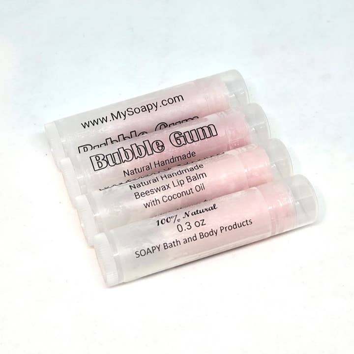 Natural Lip Balms, (Sweets Flavored, 0.15 oz) for wholesale by SOAPY Bath and Body Products