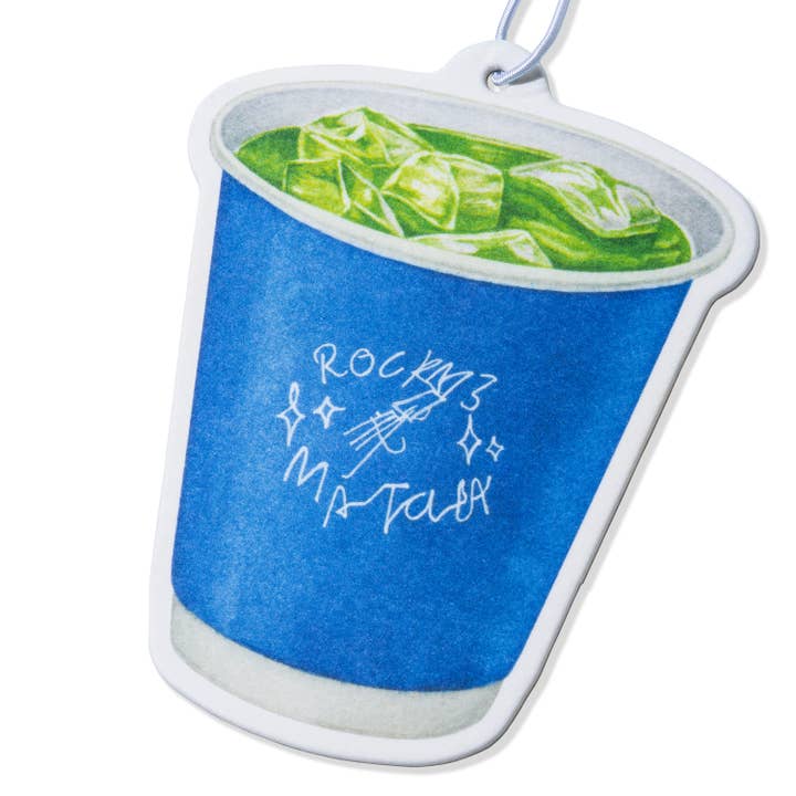 rocky's matcha - Wholesale Car Freshener - Unisex - Rocky's Matcha & retaW "Green Magic" Car Tag