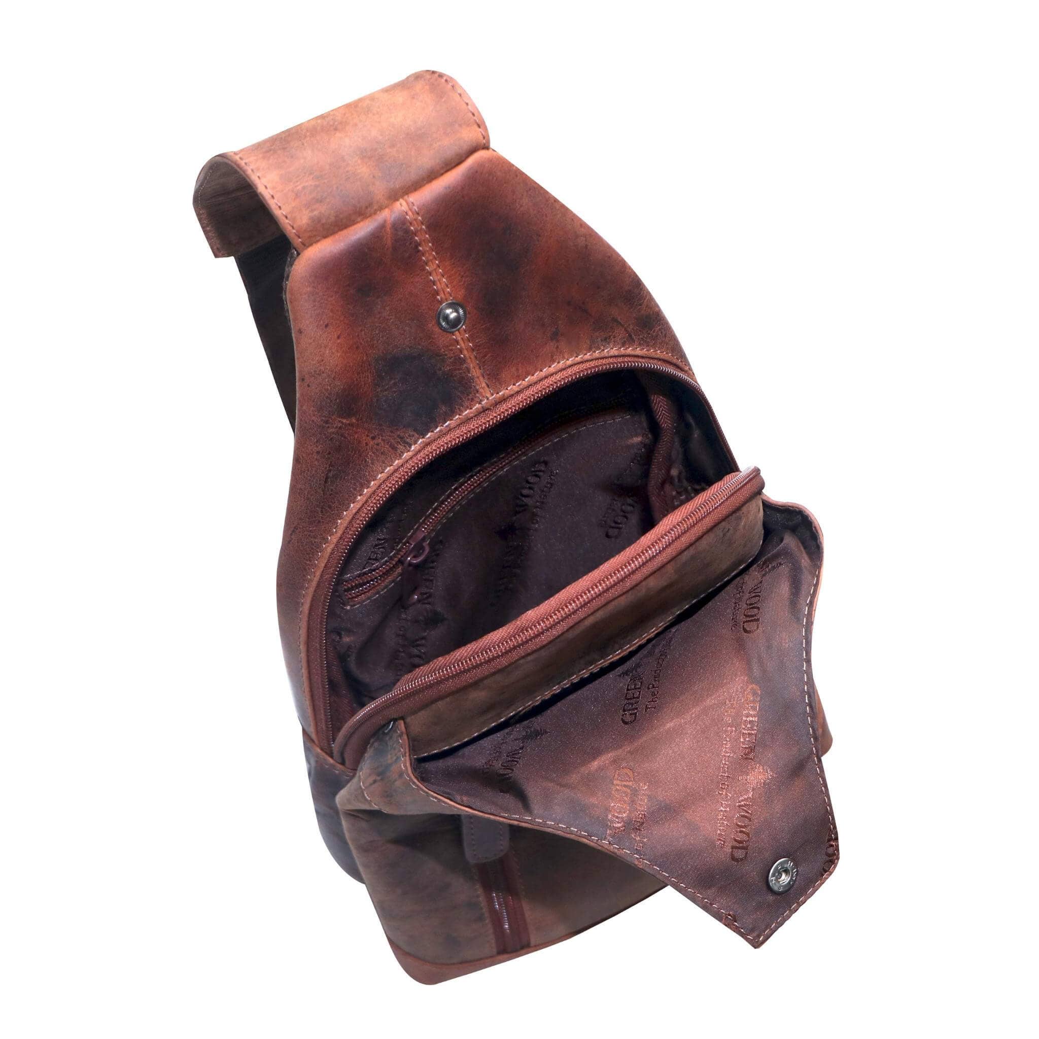 Greenwood - Wholesale Crossbody Bag - Unisex - Tom chest bag men's leather sling bag women shoulder bag9