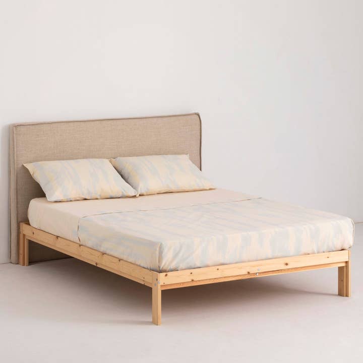 Mahón Gray Percal 200 Thread Count Bedding Set for wholesale by SG HOGAR