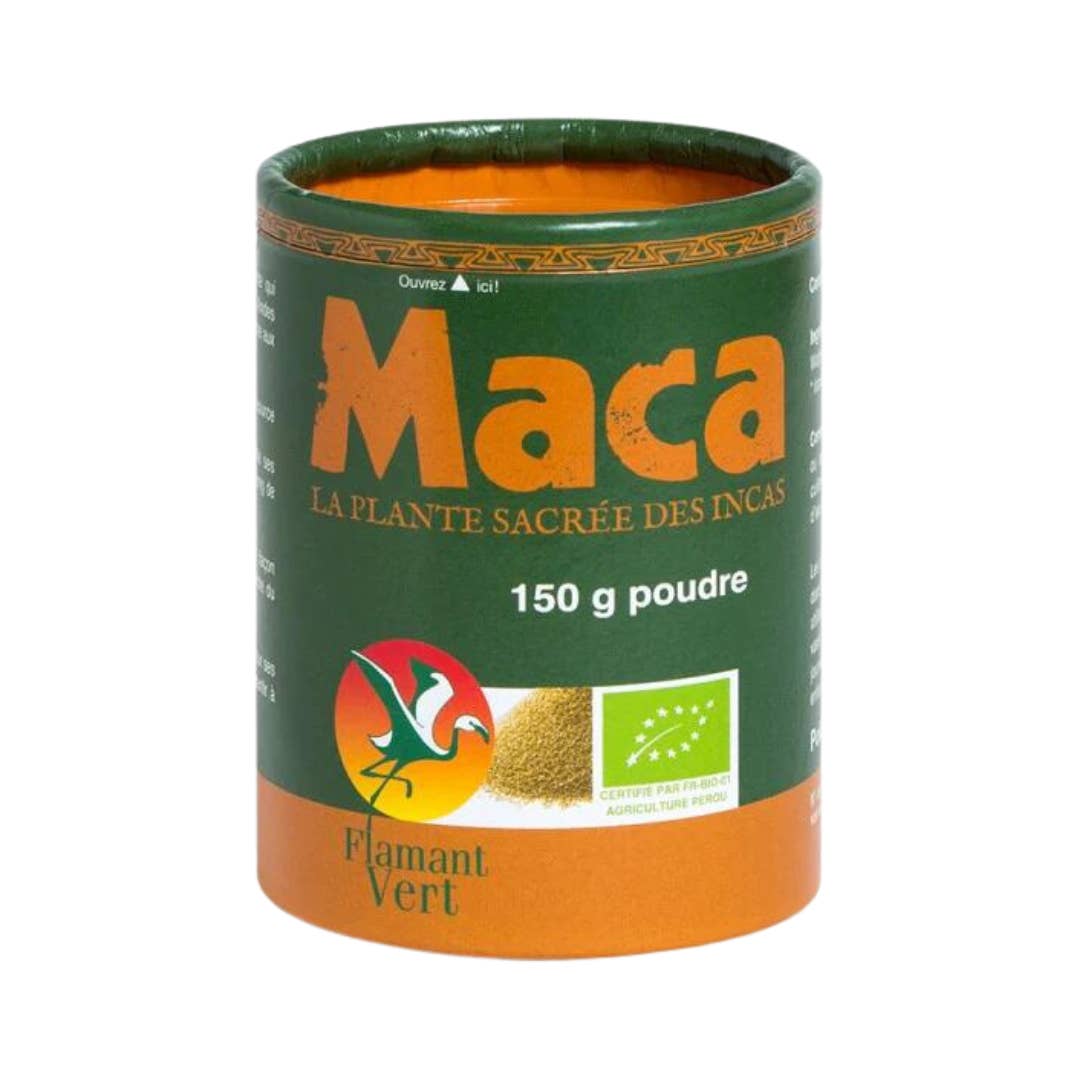 Ecohesens - Wholesale Protein/Superfood Powder - Organic Maca powder - 150 g - Green flamingo