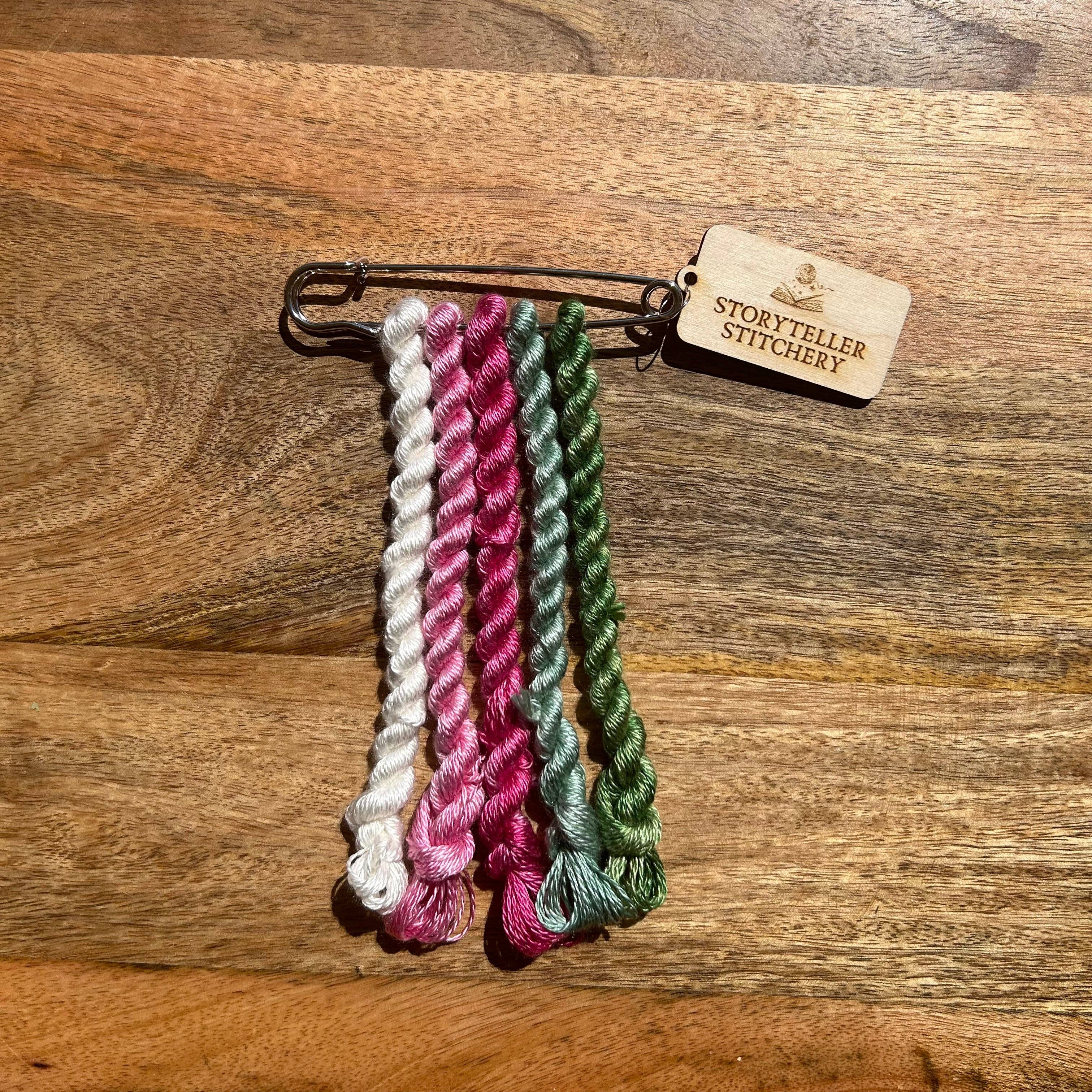 Storyteller Stitchery - Wholesale Thread - Botanical Hand-Dyed 100% Silk Embroidery Threads1