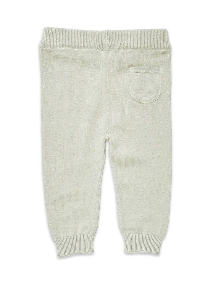 Piedra Pantalones Leggings para Bebé de Punto Suéter con Bolsillo (Algodón Orgánico) de venta al por mayor en Faire1