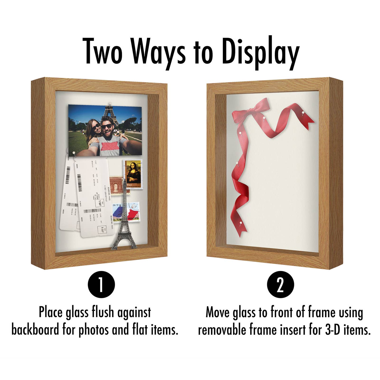 Americanflat - Wholesale Picture Frame - Americanflat Shadow Box Frame with Box Molding111