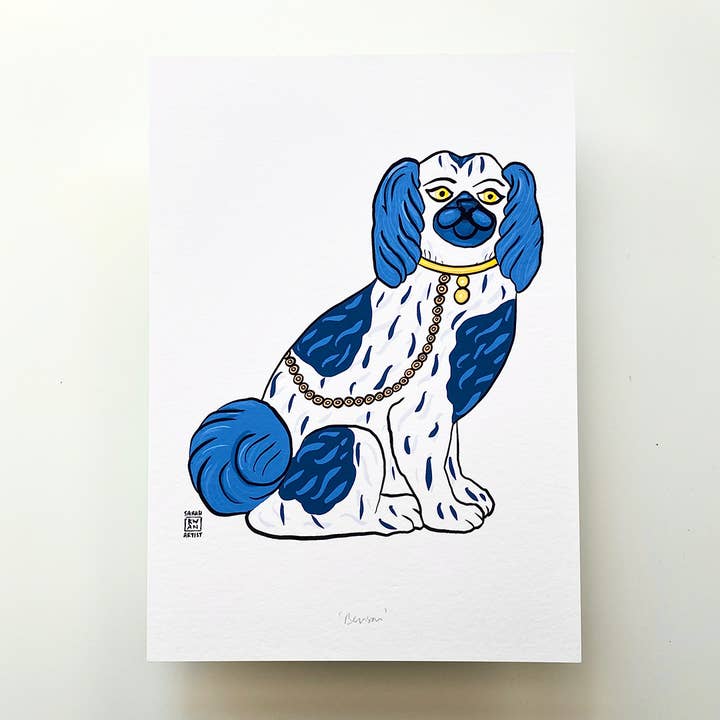 Benson Wally Dug Prints for wholesale by Sarah Kwan Artist
