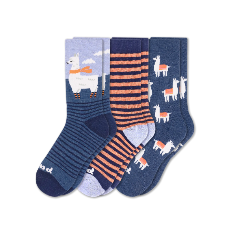 Pacas - Wholesale Socks - Women's - 3 Pack - Women's Crew Pacas Socks23