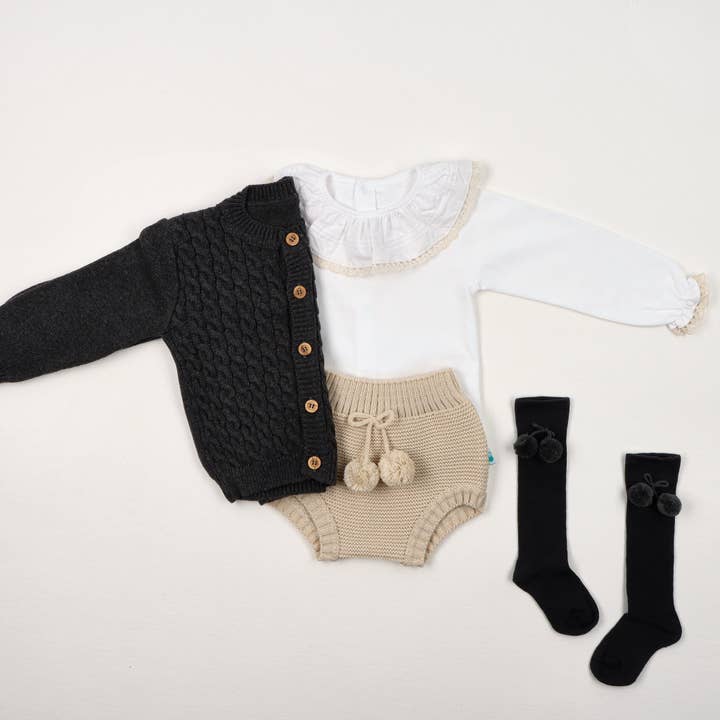Bean Baby Clothes - Wholesale Socks - Baby - Meias de Bebé Pompom9