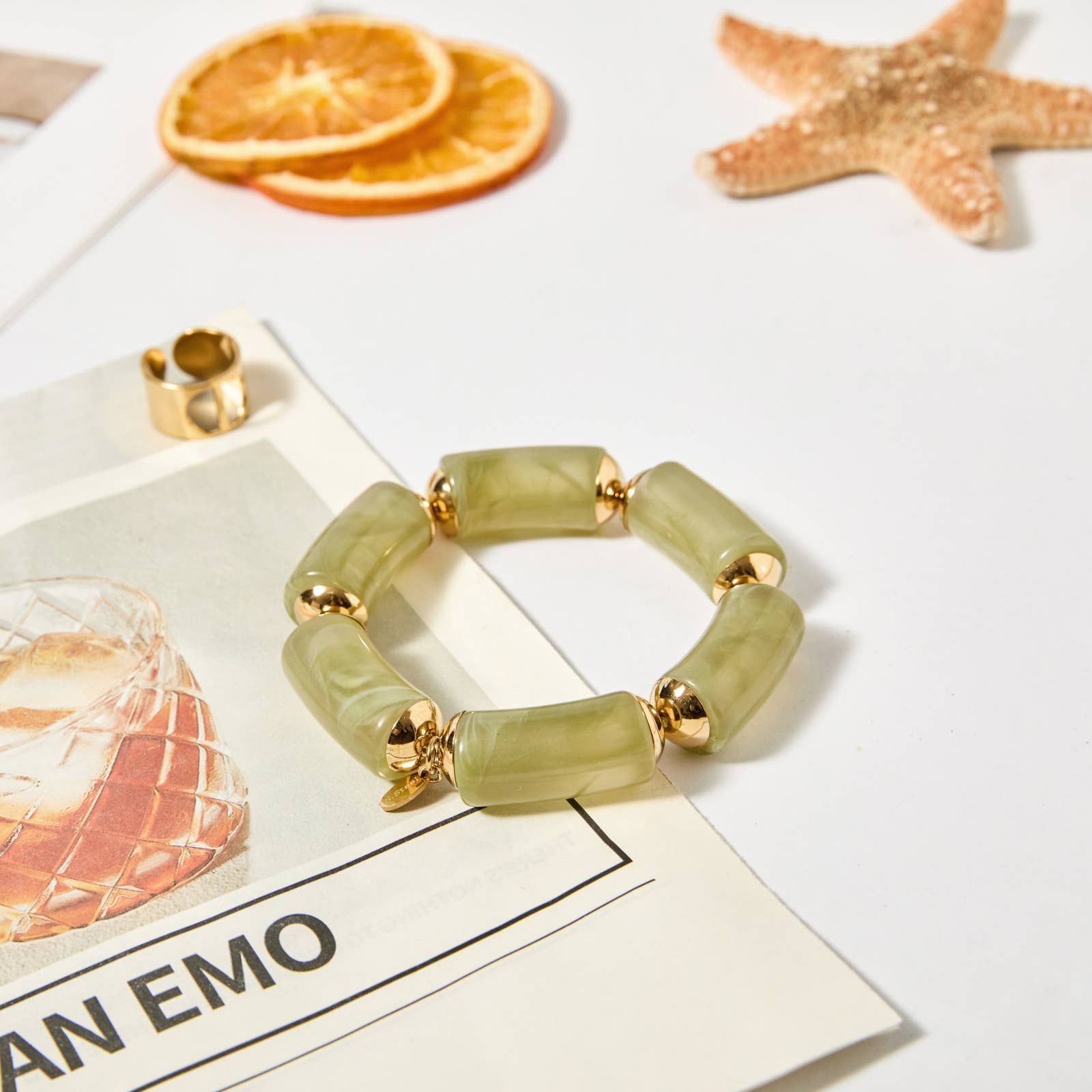 Lovelika - Wholesale Link & Chain Bracelet - Bracelet - Emerald3