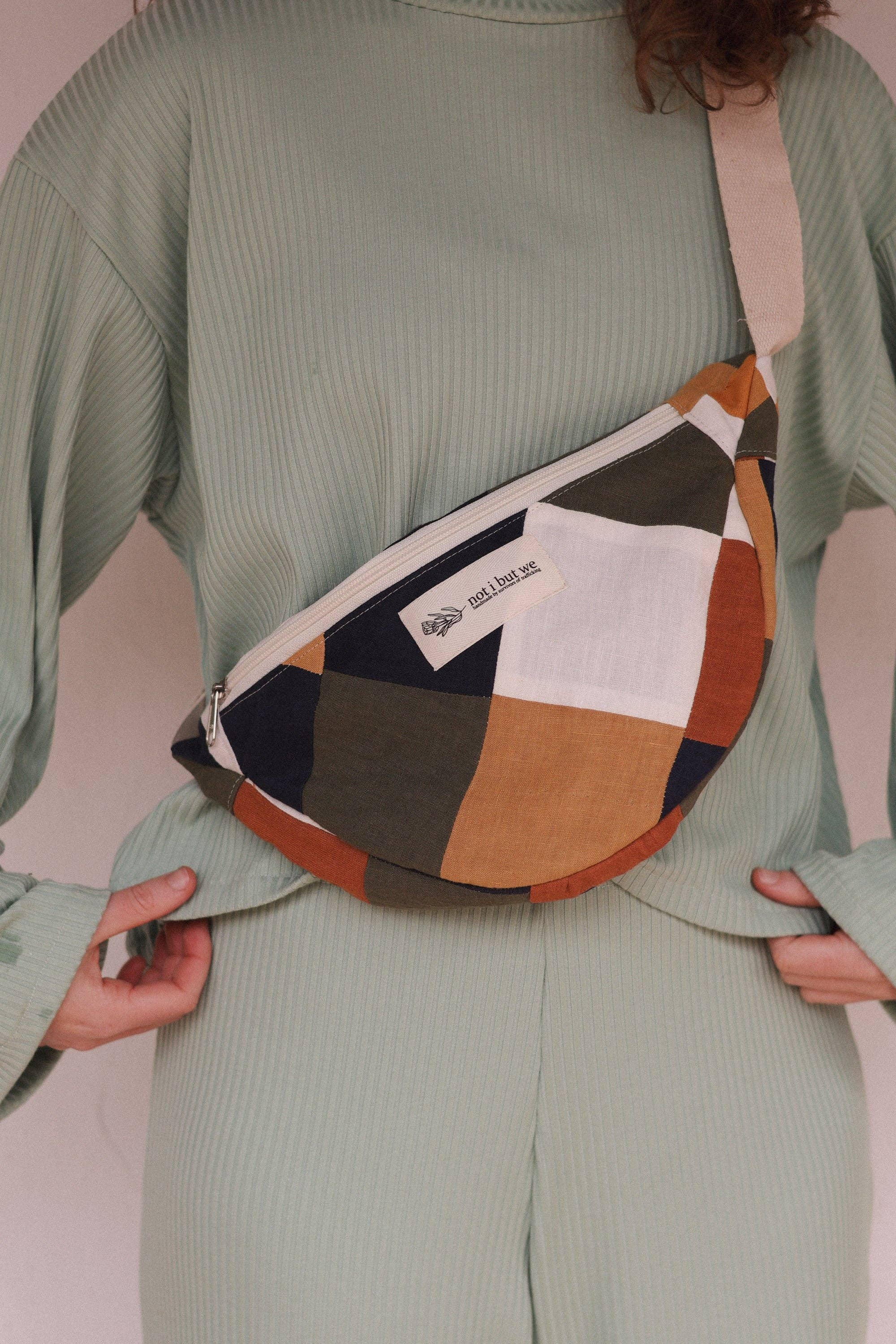 Not I But We - Wholesale Crossbody Bag - Women's - Patchwork Crossbody Bag | Ethically Made By Women | Upcycled4