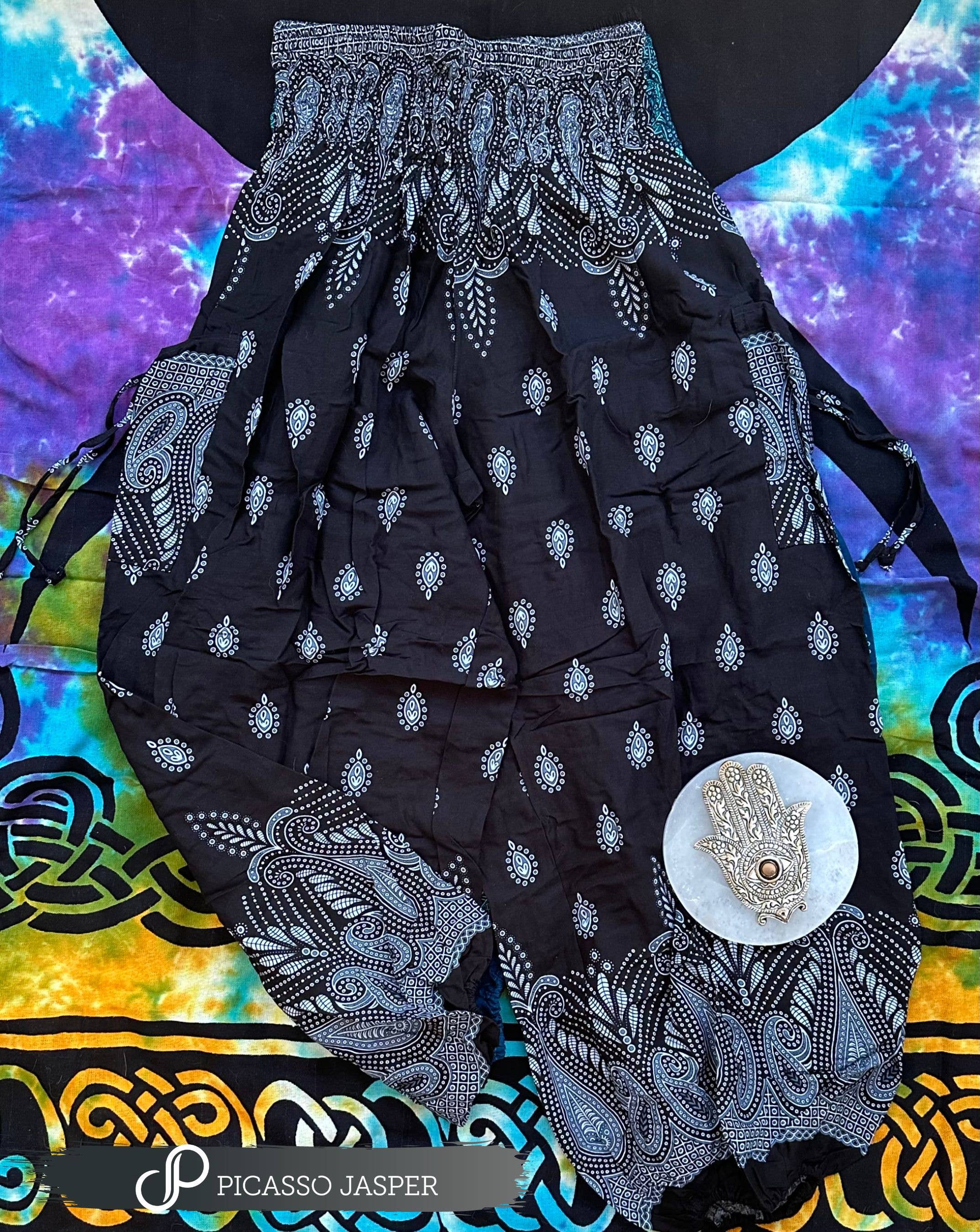 Picasso Jasper - Wholesale Pants - Women's - Rain Dancing, Two Pocket Magic Pants0