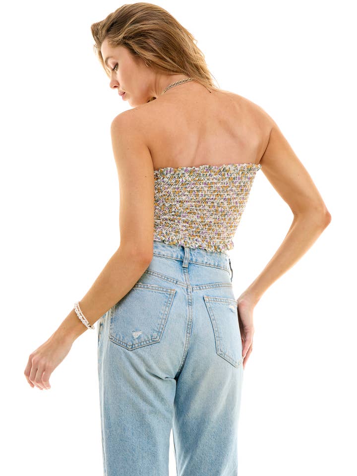 LOVING PEOPLE - Vendita all'ingrosso Camicetta - Donna - Crop top smock11