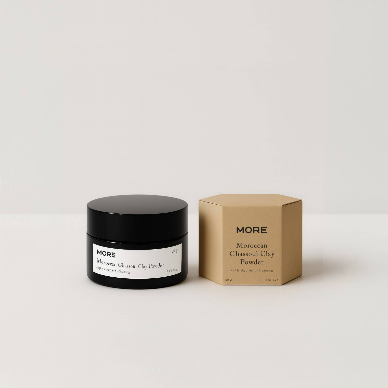 More - Wholesale Facial Cleanser - Moroccan Ghassoul Clay Powder | 100% Natural