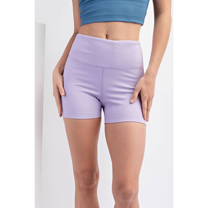 Rae Mode - Wholesale Athletic Shorts - Women's - NYLON RIB BIKER PANT WITH SIDE POCKETS26