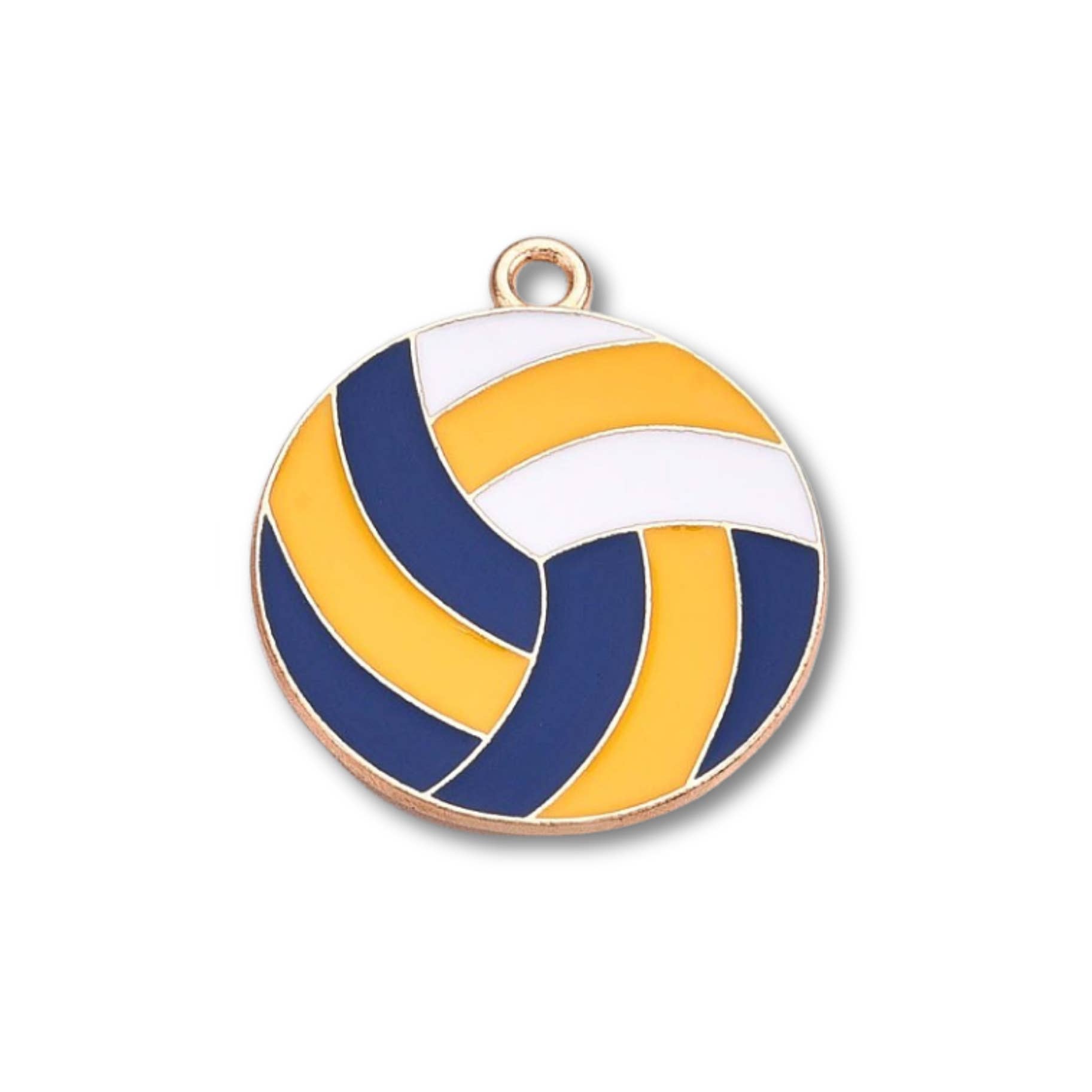 Love, Paige Designs - Wholesale Individual Charm/Pendant - Volleyball Gold Charm