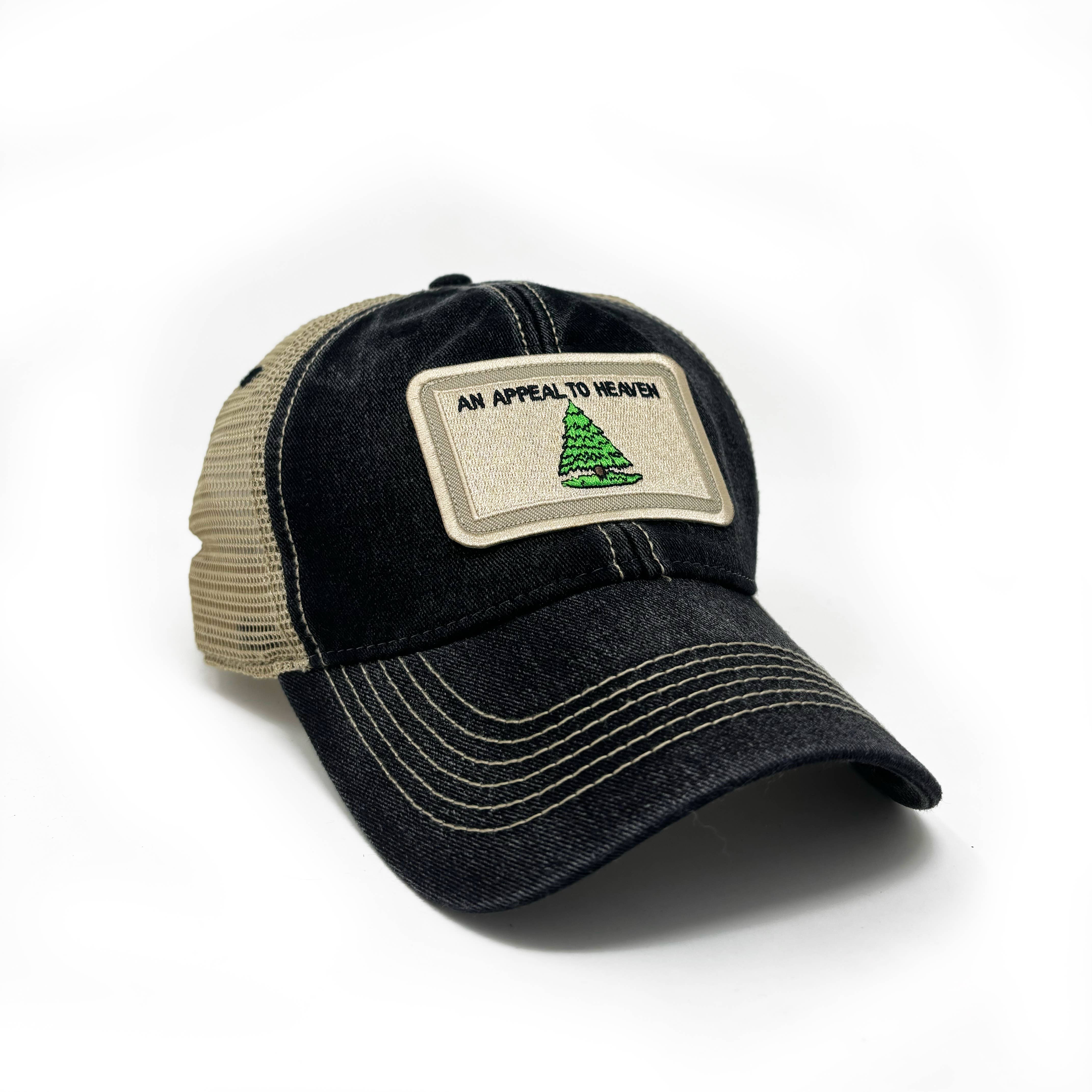 S.L. Revival Co. - Wholesale Trucker Hat - Unisex - An Appeal To Heaven Flag Patch Trucker Hat2