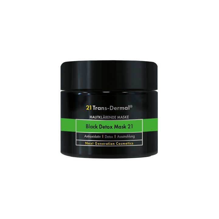 Black Detox Mask 21 - SKIN CLARIFYING MASK for wholesale by 21 Trans-Dermal