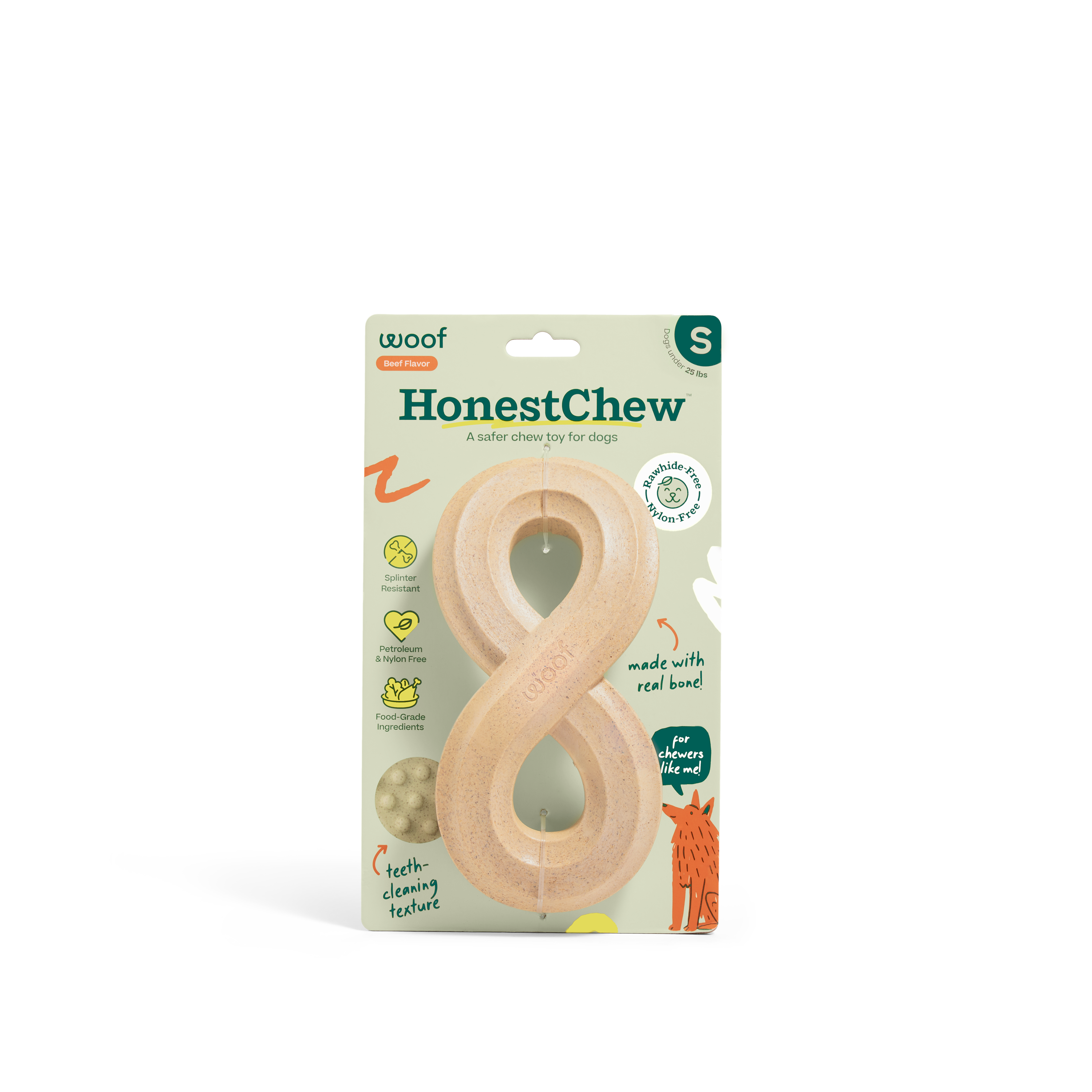 Woof - Wholesale Pet Chew Toy - Dog - HonestChew8