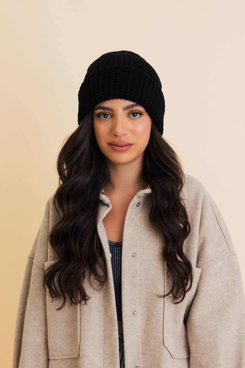 Leto Accessories - Vente Bonnet – femme - 🍞 Bonnet Toasty Waffle Puff : un coup de pouce pour vos ventes d'hiver6