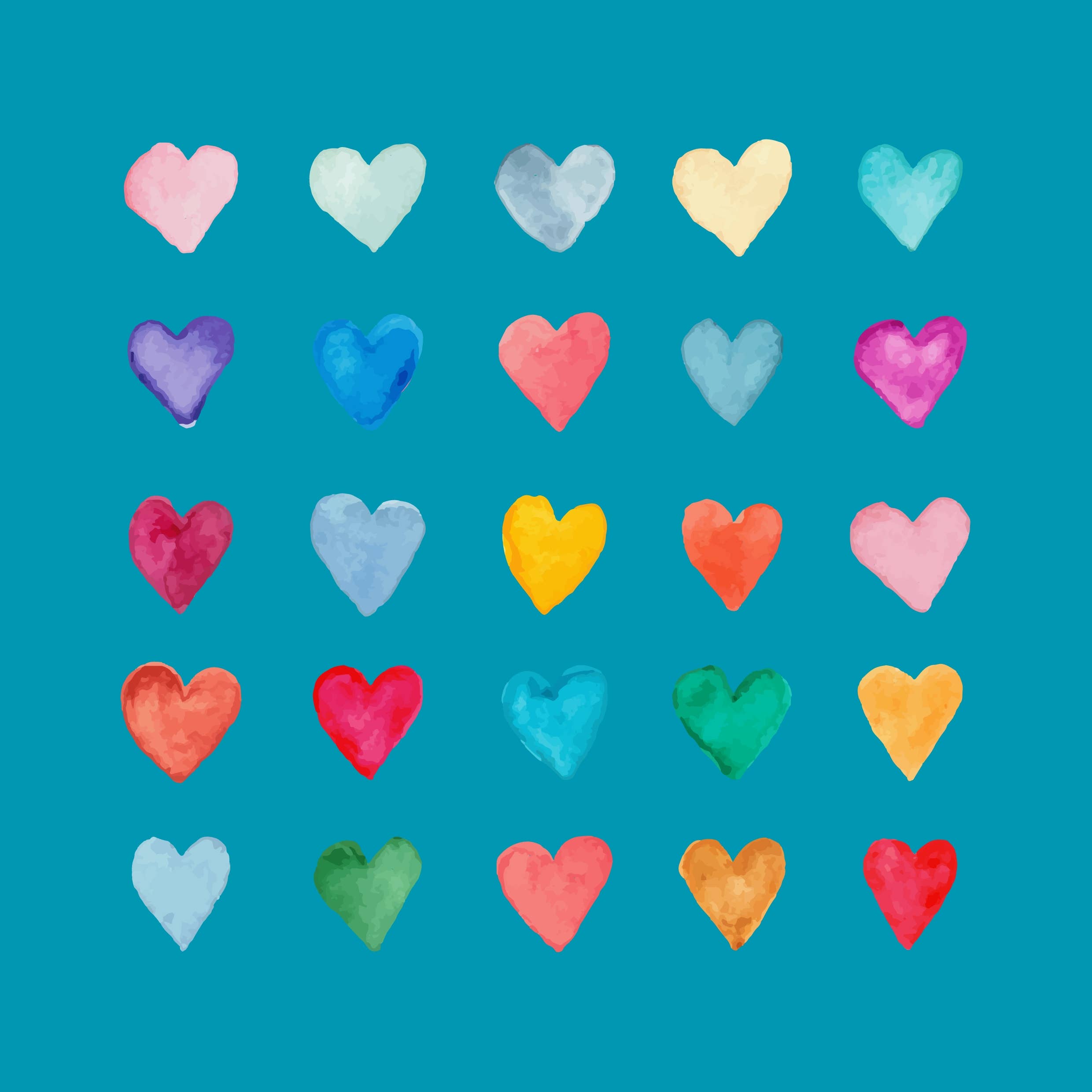 Lourens Exclusive - Vendita all'ingrosso Decorazione da parete 3D - Piastrella Forex 10x10cm - HEARTS - #101030042 0