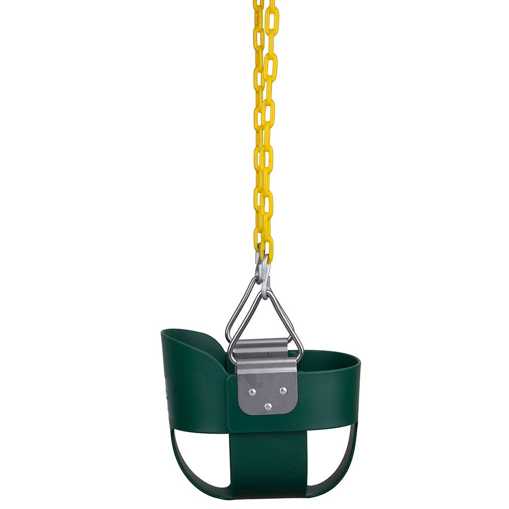 New Bounce - Wholesale Swing - Kids & Baby - Toddler Swing Seat -Bucket Swing - Dark Green1