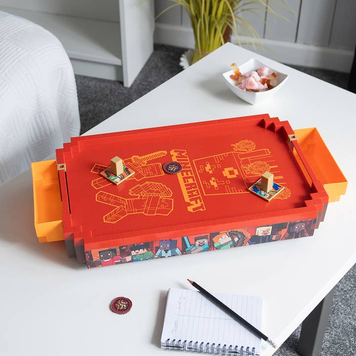 EXCLUSIVO Minecraft Arcade Air Hockey - Nether (Prem) UK/IRE para venta al por mayor de The Source Wholesale LTD