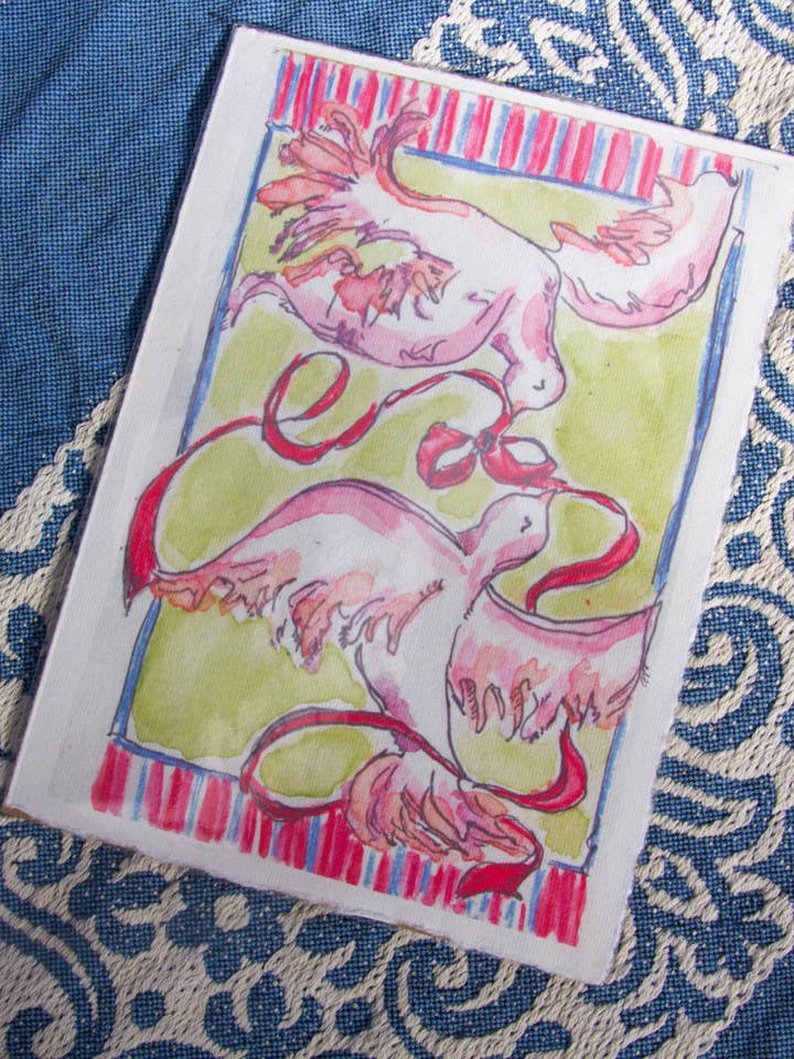 Love Birds for wholesale by Hannah Jean Atelier