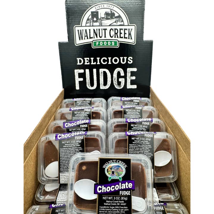 Martin's Country Store LLC - Wholesale Fudge - Fudge - Chocolate 16/3oz Cup