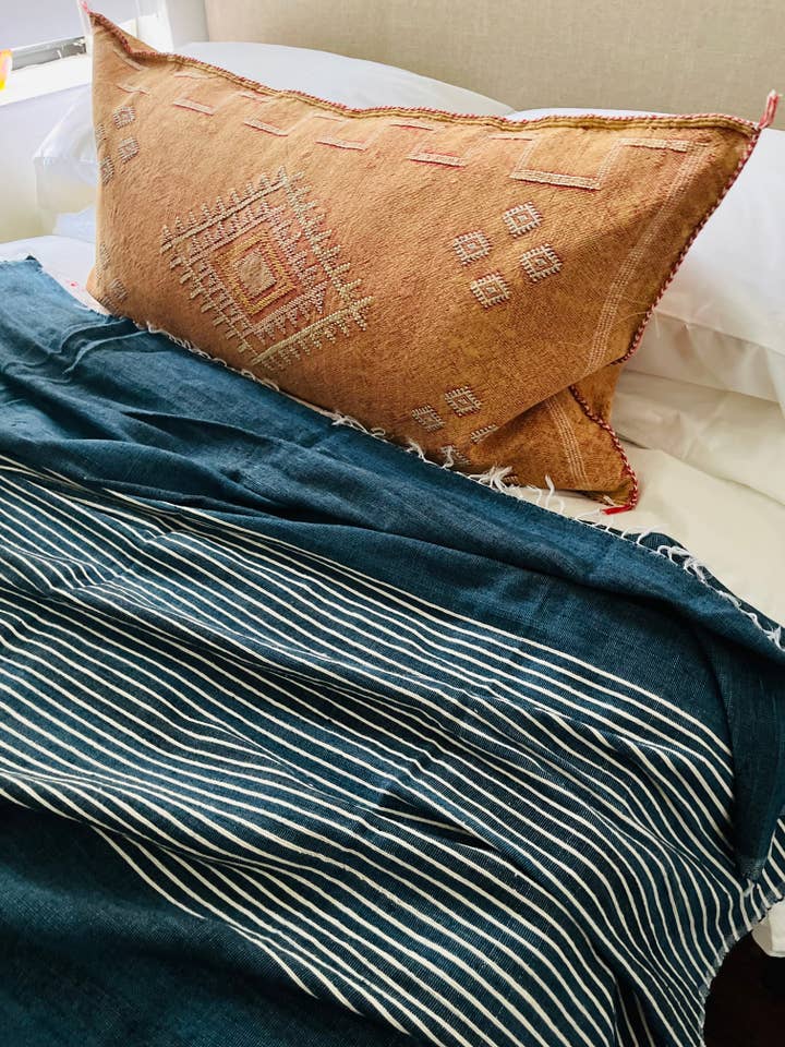 Sabra Silk Lumbar Pillow for wholesale by Spirited Cloth