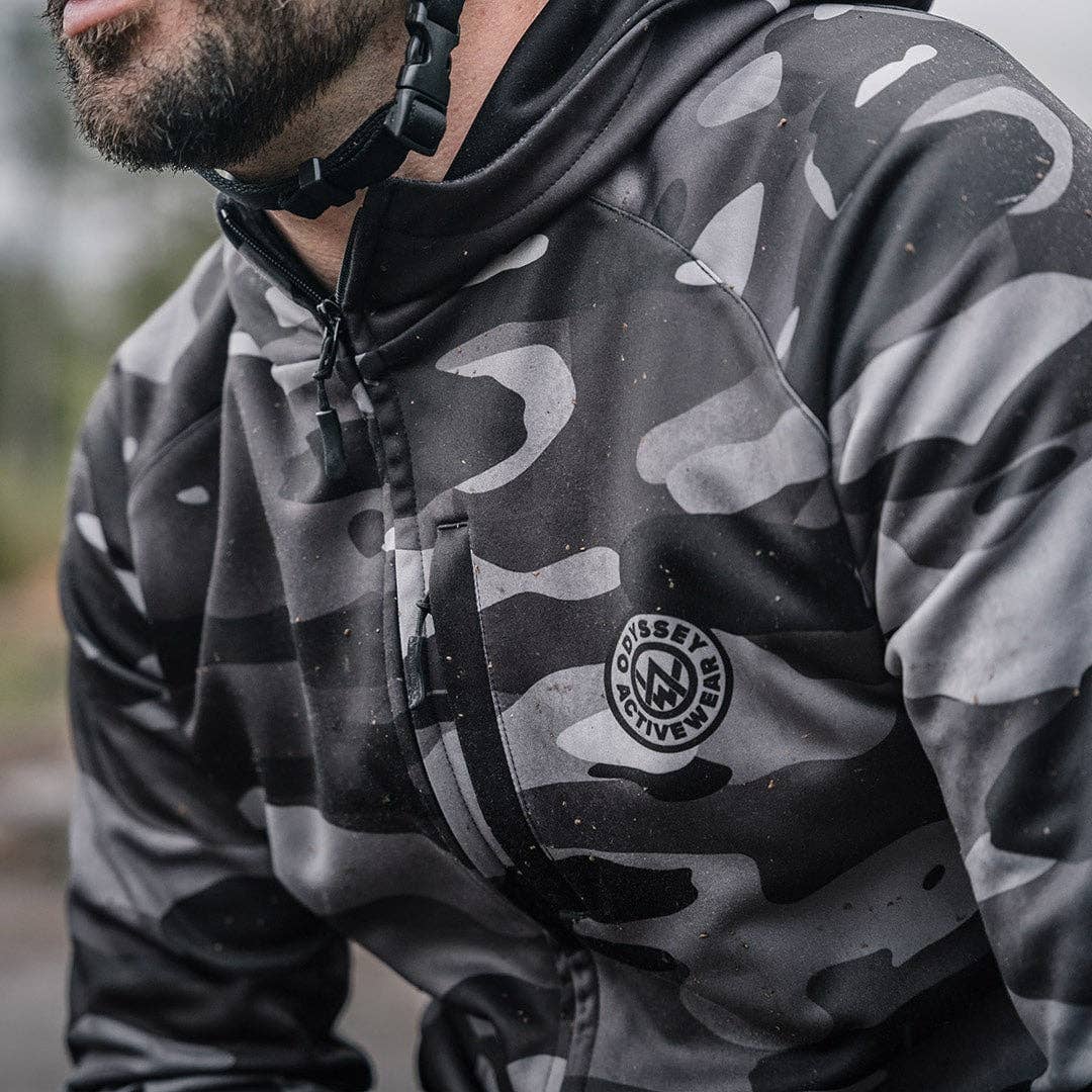 Odyssey Activewear - Wholesale Hoodie - Men's - Dark Camo Tech Hoodie9