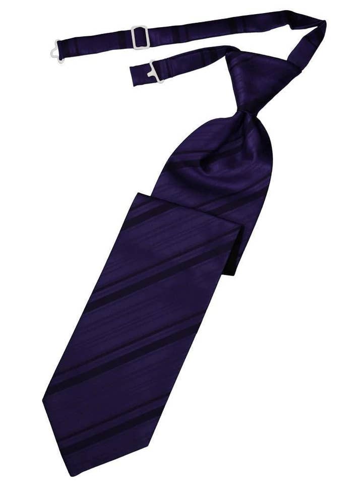 Gestreepte satijnen stropdas voor kinderen voor wholesale door Tux-USA®