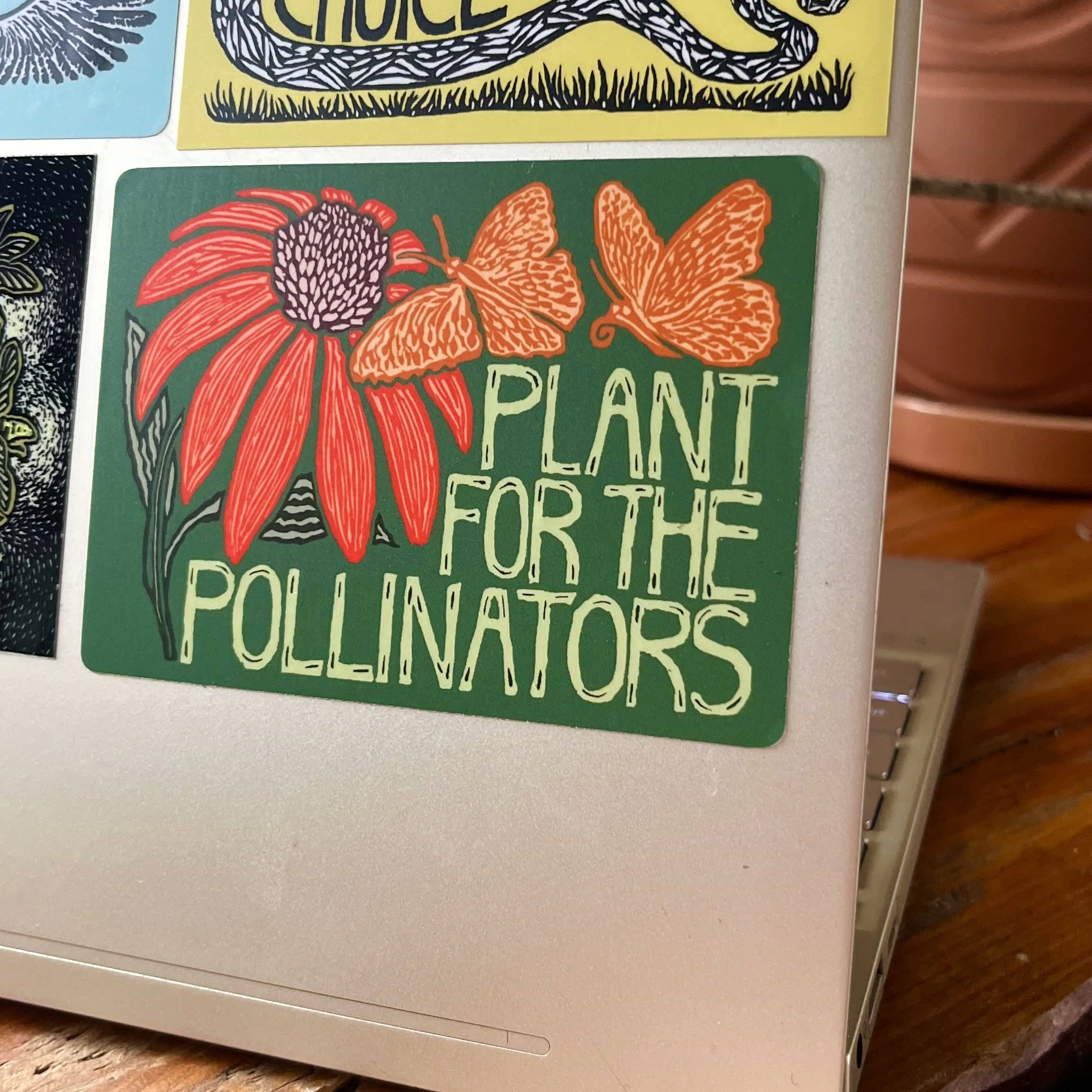 stickiemi – Adesivo por atacado – Autocolante "Plantar para os Polinizadores" | vinil mate2