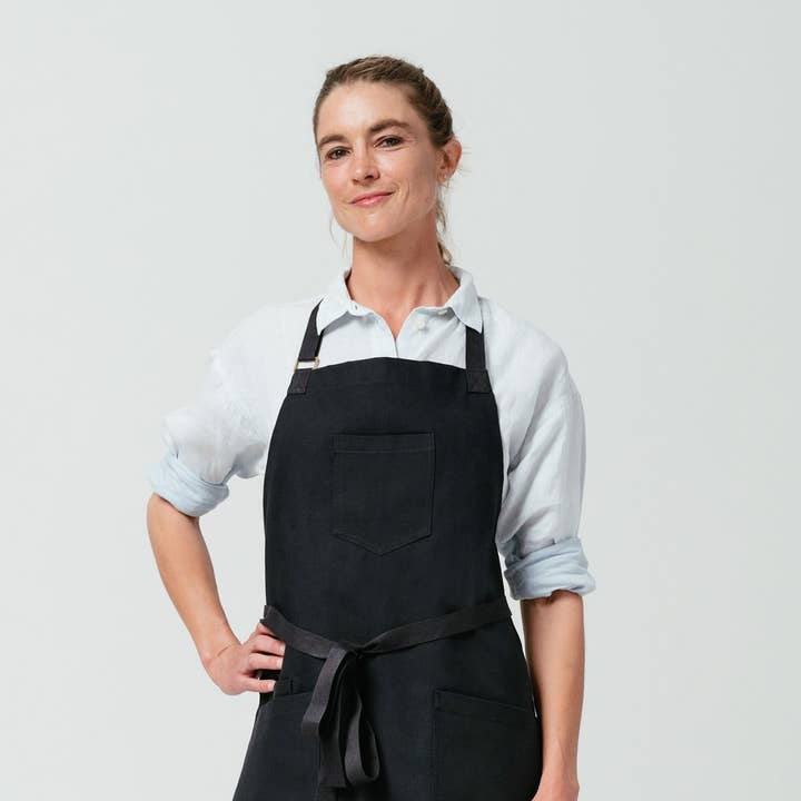 Helt Studio Inc - Wholesale Apron - Raven Canvas Apron (Bib)