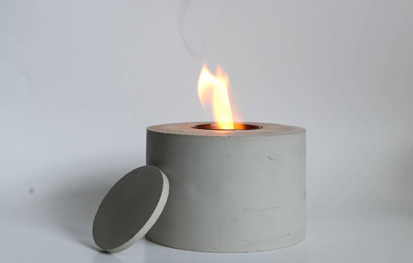 SugarByrd - Wholesale Fire Pit - Tabletop Concrete Fire Pit4