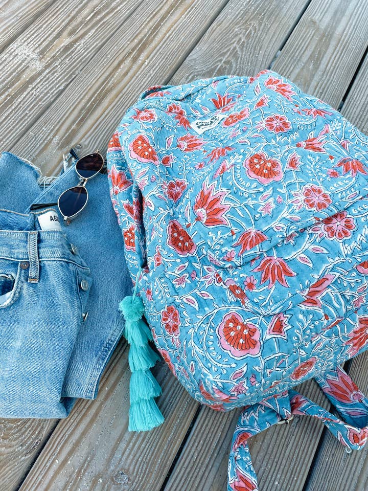 Gewatteerde rugzak Pia voor wholesale door Erin Made