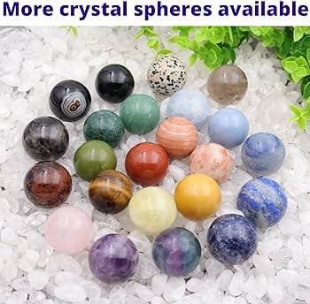 Moon River Designs - Wholesale Spiritual Stone/Crystal - Mini Crystal Spheres Mix Mini Spheres Bulk 1