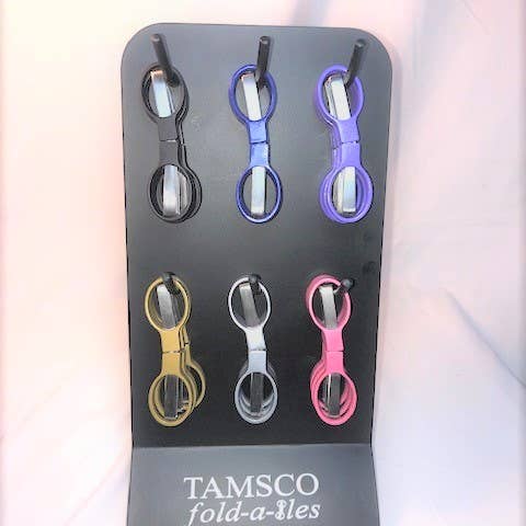 MAYA Cosmetics - Vente Présentoirs de commerçant - Beauté et bien-être - Ciseaux pliants (présentoir de 18)1