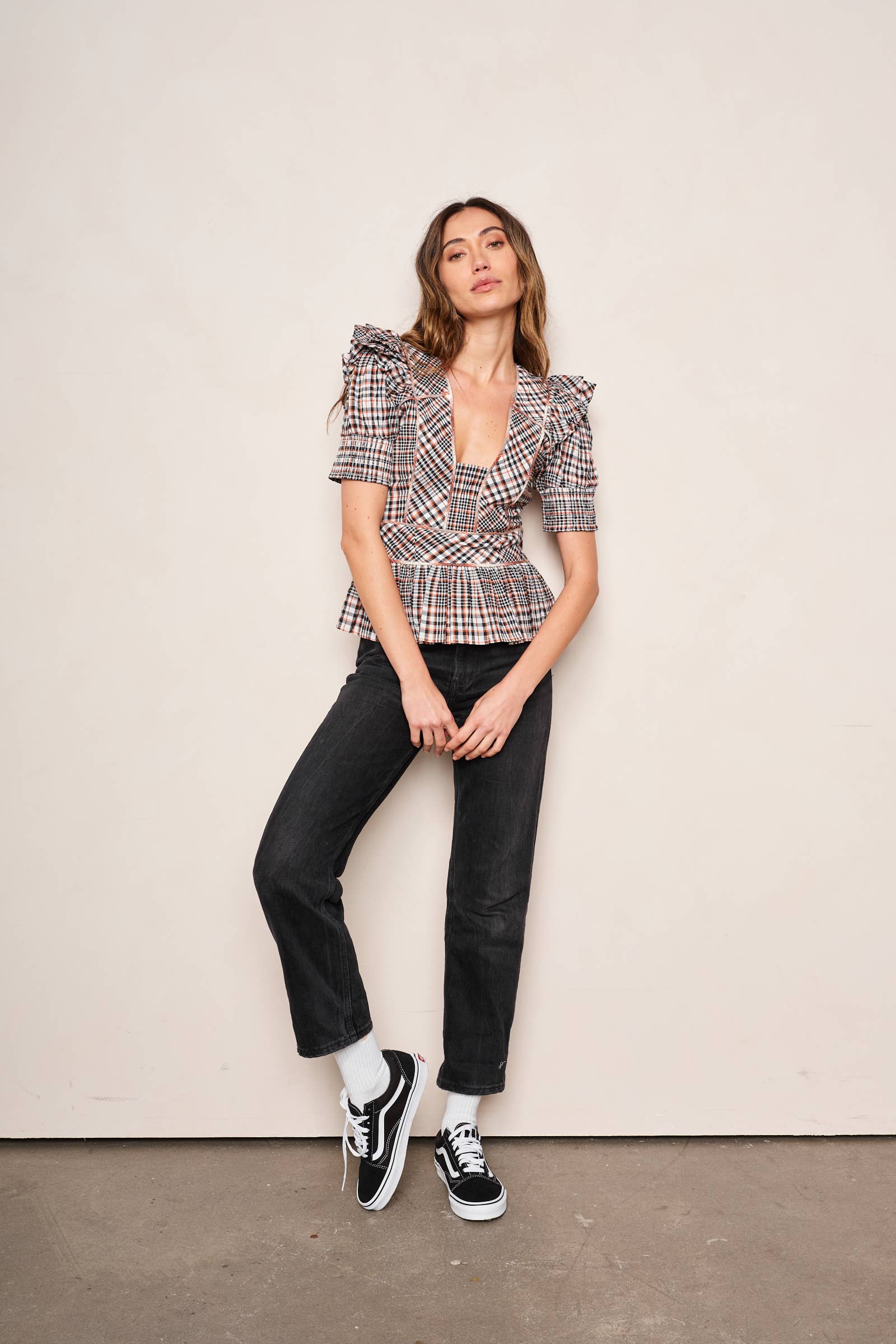 MADRAS DE OUTONO Blusa de Senhora Zoe para venda a revendedores na Faire7