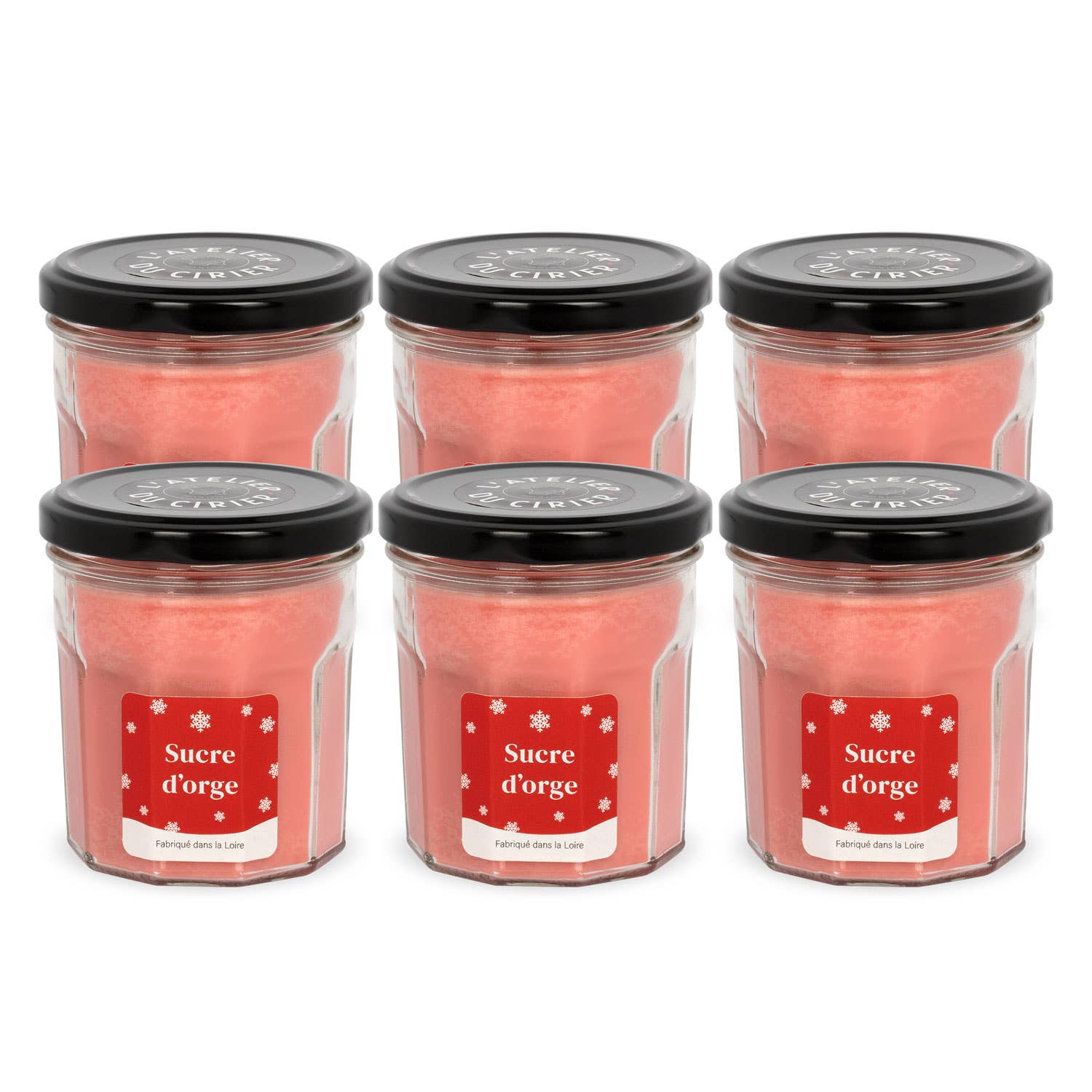 L'atelier du Cirier - Wholesale Jar/Filled Candle - Cane sugar jam jar2