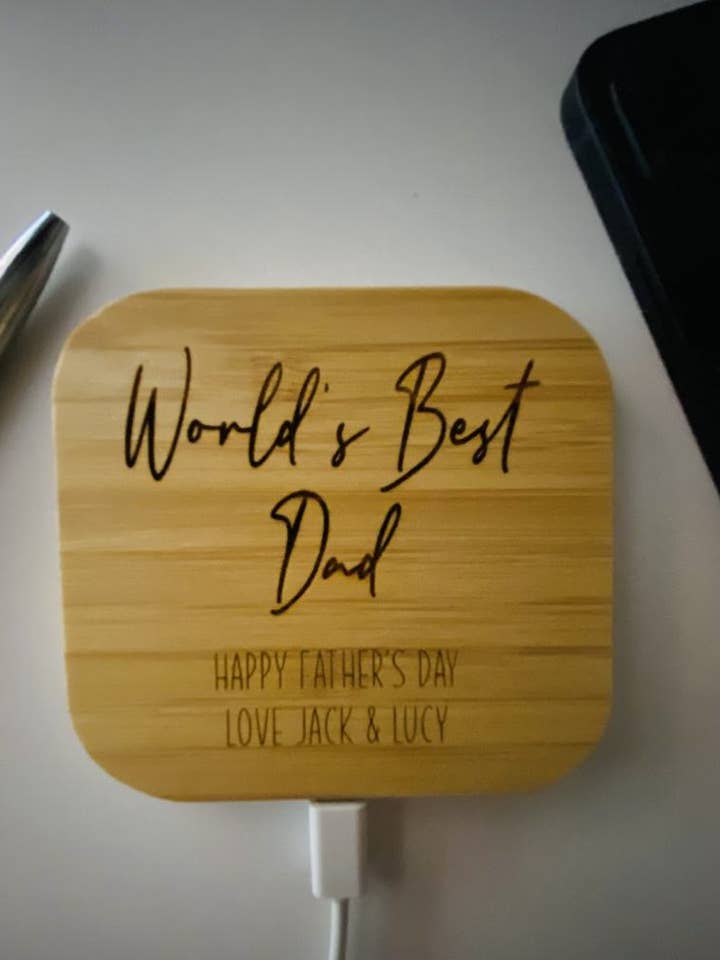 Best Seller - Caricabatterie wireless personalizzato per la vendita all'ingrosso da parte di The Funky Deer