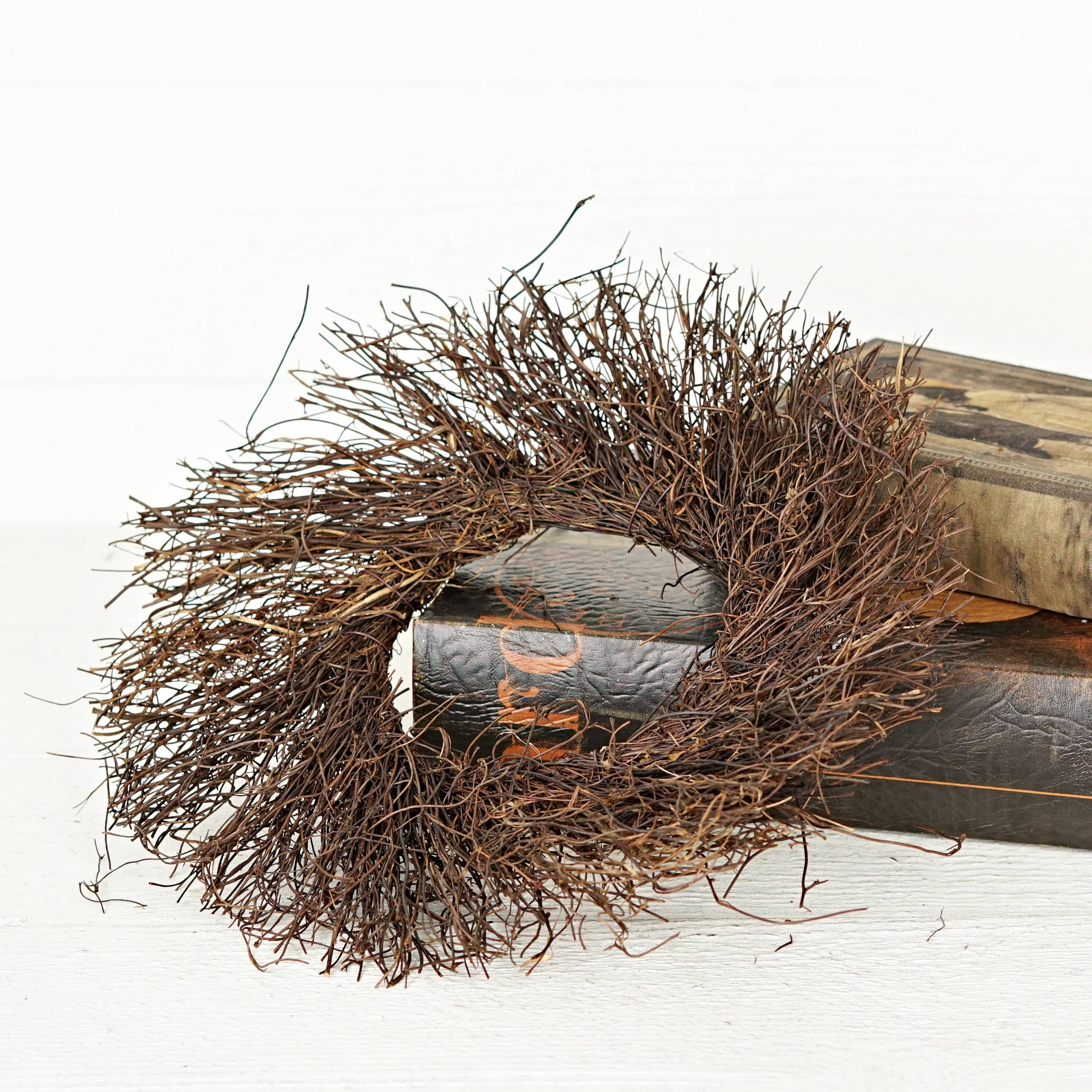 Impressive Enterprises, Inc. - Wholesale Wreath - 570391- 12in Rattan vine sunburst wreath- natural2