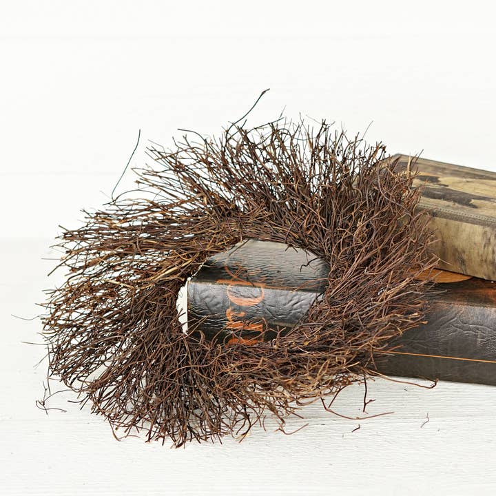 Impressive Enterprises, Inc. - Wholesale Wreath - 570391- 12in Rattan vine sunburst wreath- natural2