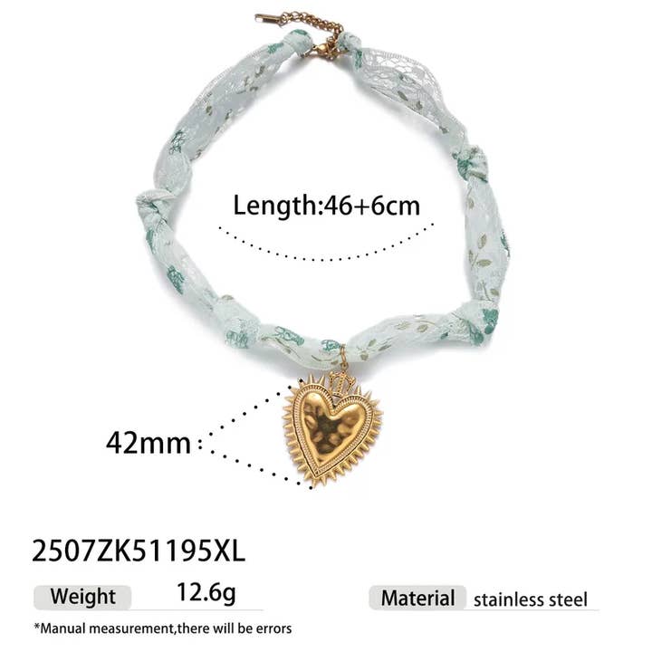 Sweet Cherry Sky - Wholesale Pendant/Charm Necklace - Bandana Necklace with Charm Pendants Jewelry4