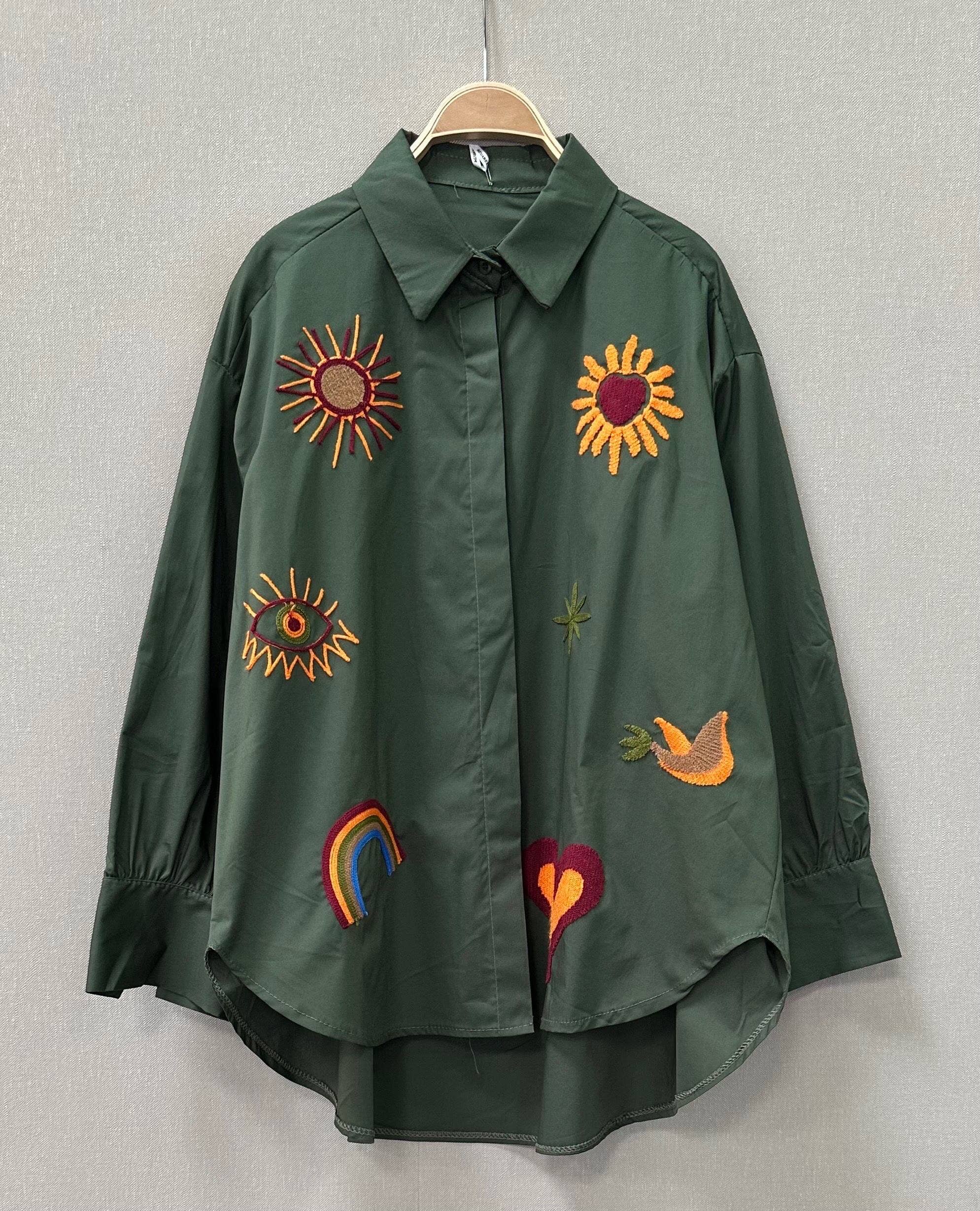 SWEET MAGIC MODA Y COMPLEMENTOS - Venta al por mayor Camisa con botones - Mujer - CAMISA DE ALGODÓN 2