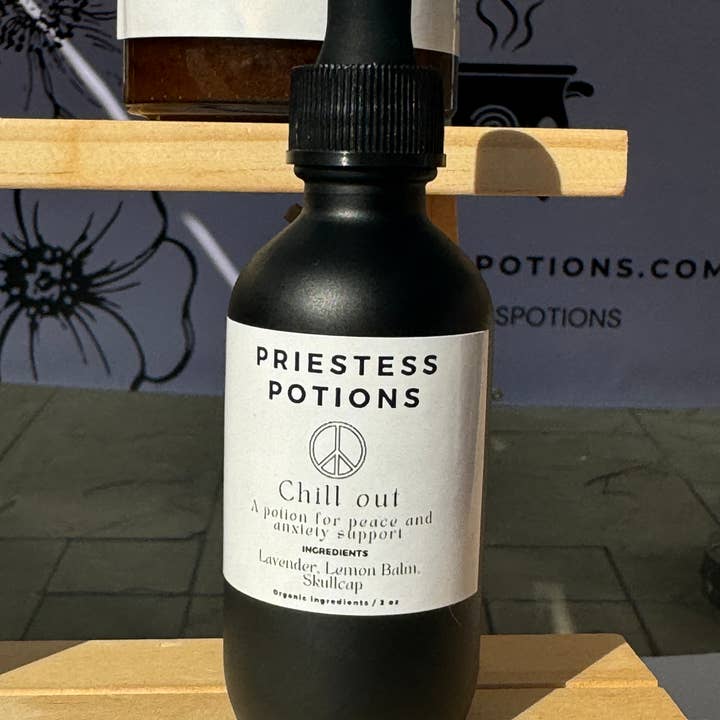 Chill Out Tincture (1oz) for wholesale by Priestess Potions
