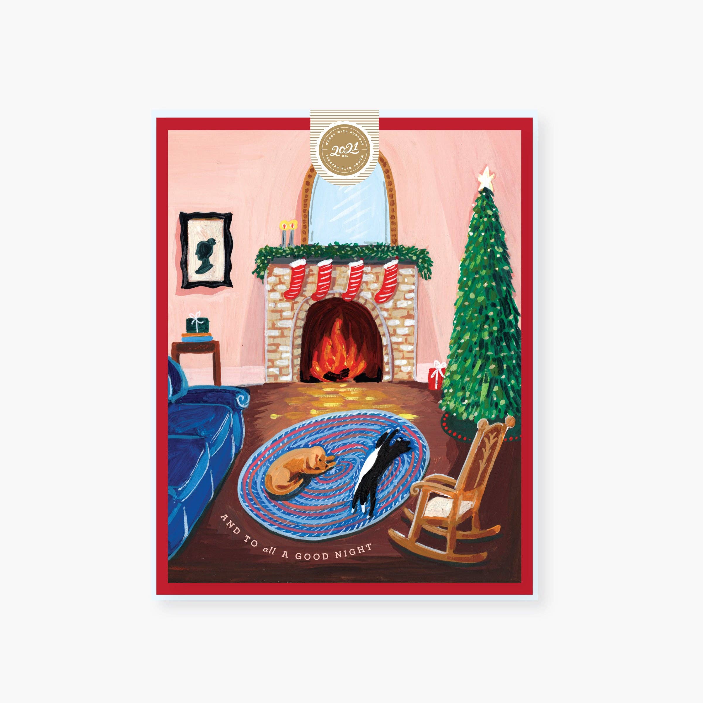 2021 Co. - Vente Cartes de Noël - et à tous une bonne nuit carte de vœux1