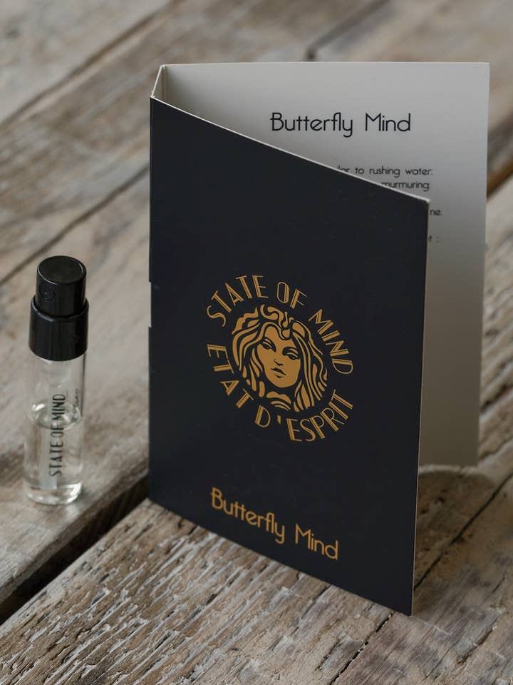Butterfly Mind Perfume Sample for wholesale by State of Mind