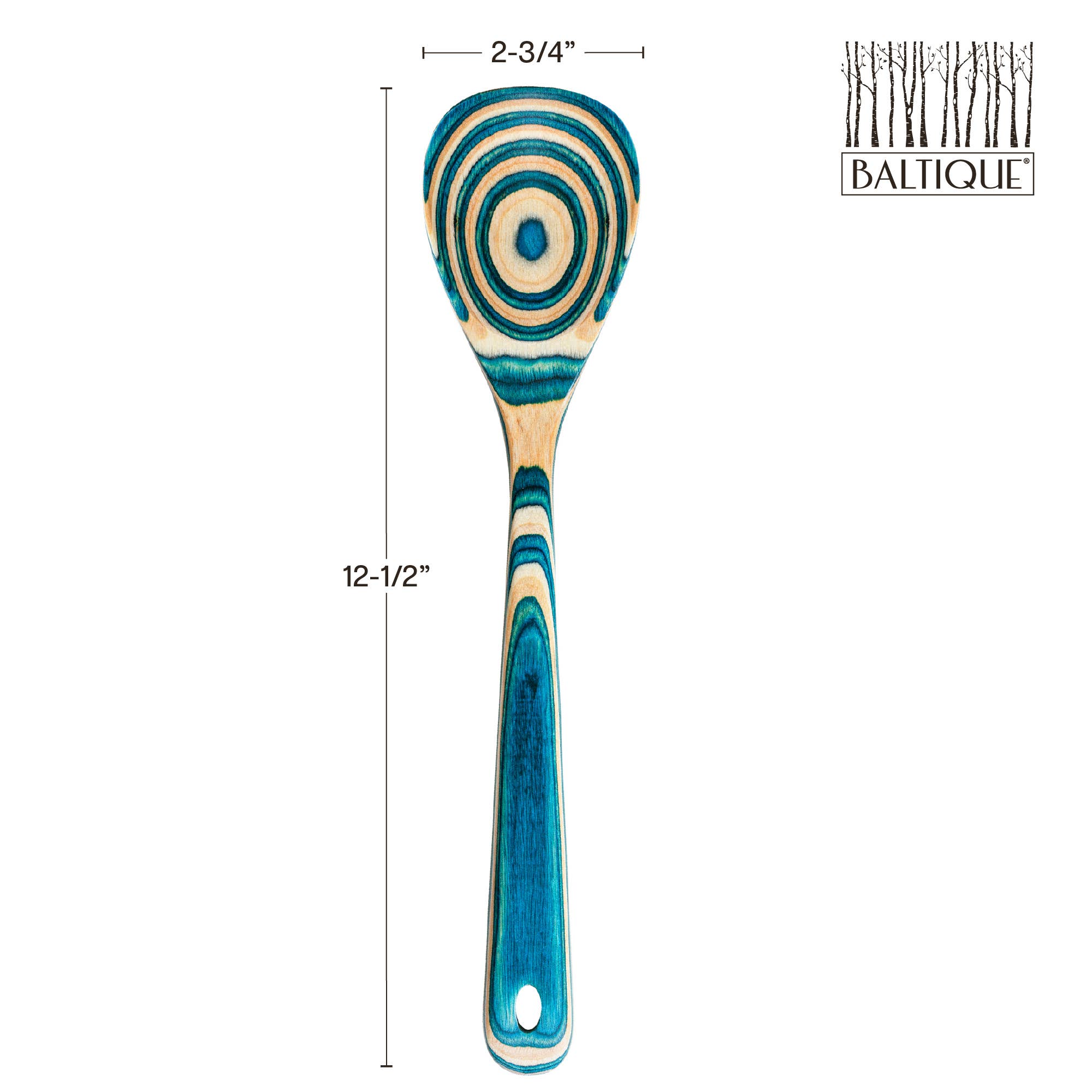 Totally Bamboo - Wholesale Kitchen Spoon - Baltique® Mykonos Collection Wooden Cooking Spoon, 12.5"7