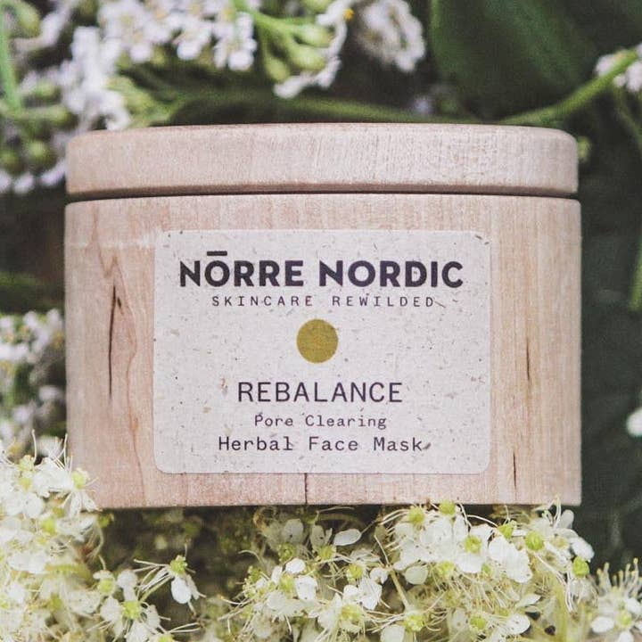 Poriënzuiverend gezichtsmasker met wilde arctische kruiden voor wholesale door NÖRRE NORDIC